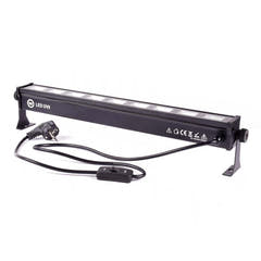 LIGHT4ME LED BAR UV 9 + BLANC décoration lumineuse professionnelle 9x3W