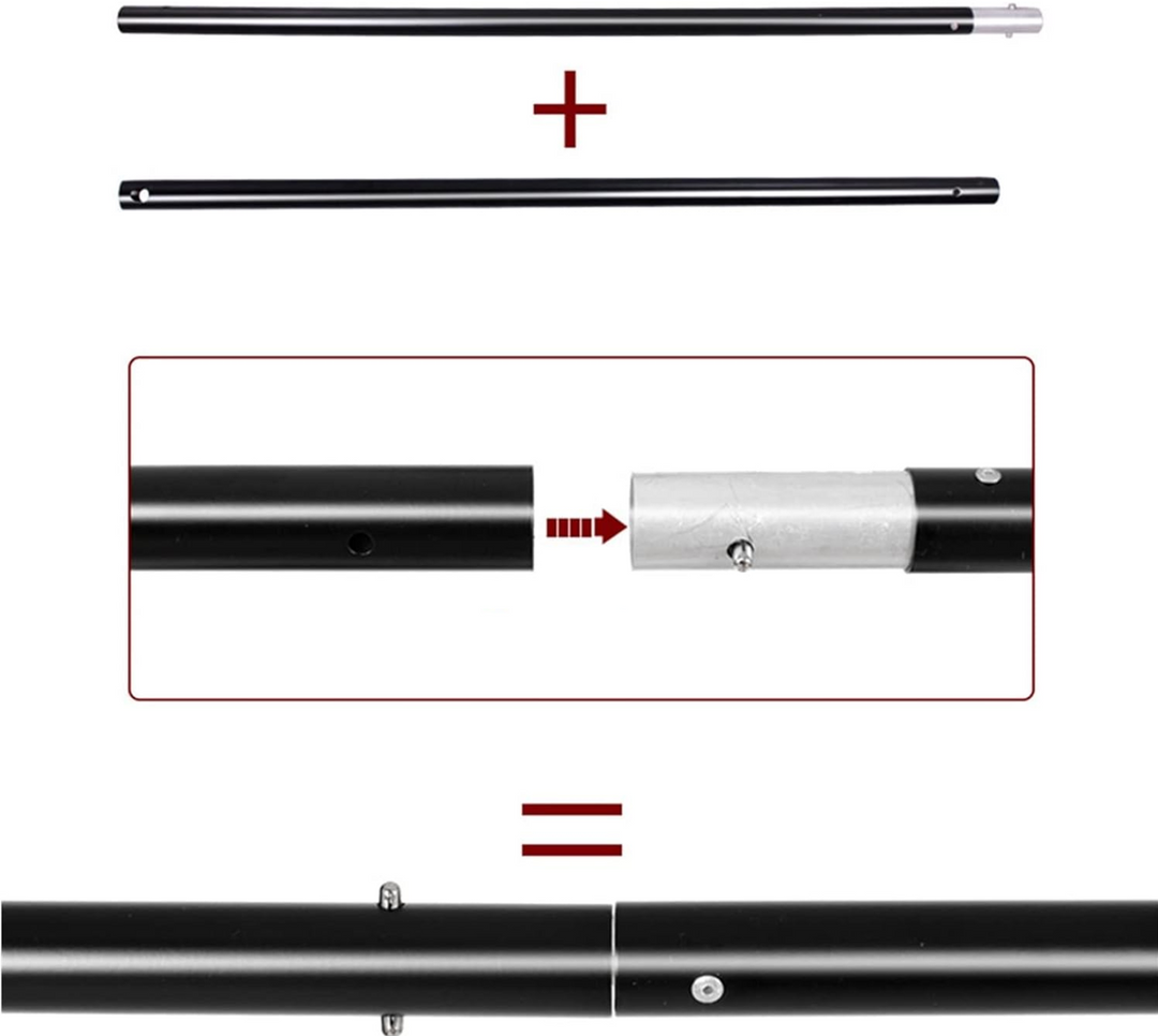 Support de fond – 200x200cm avec cover et 4 pinces