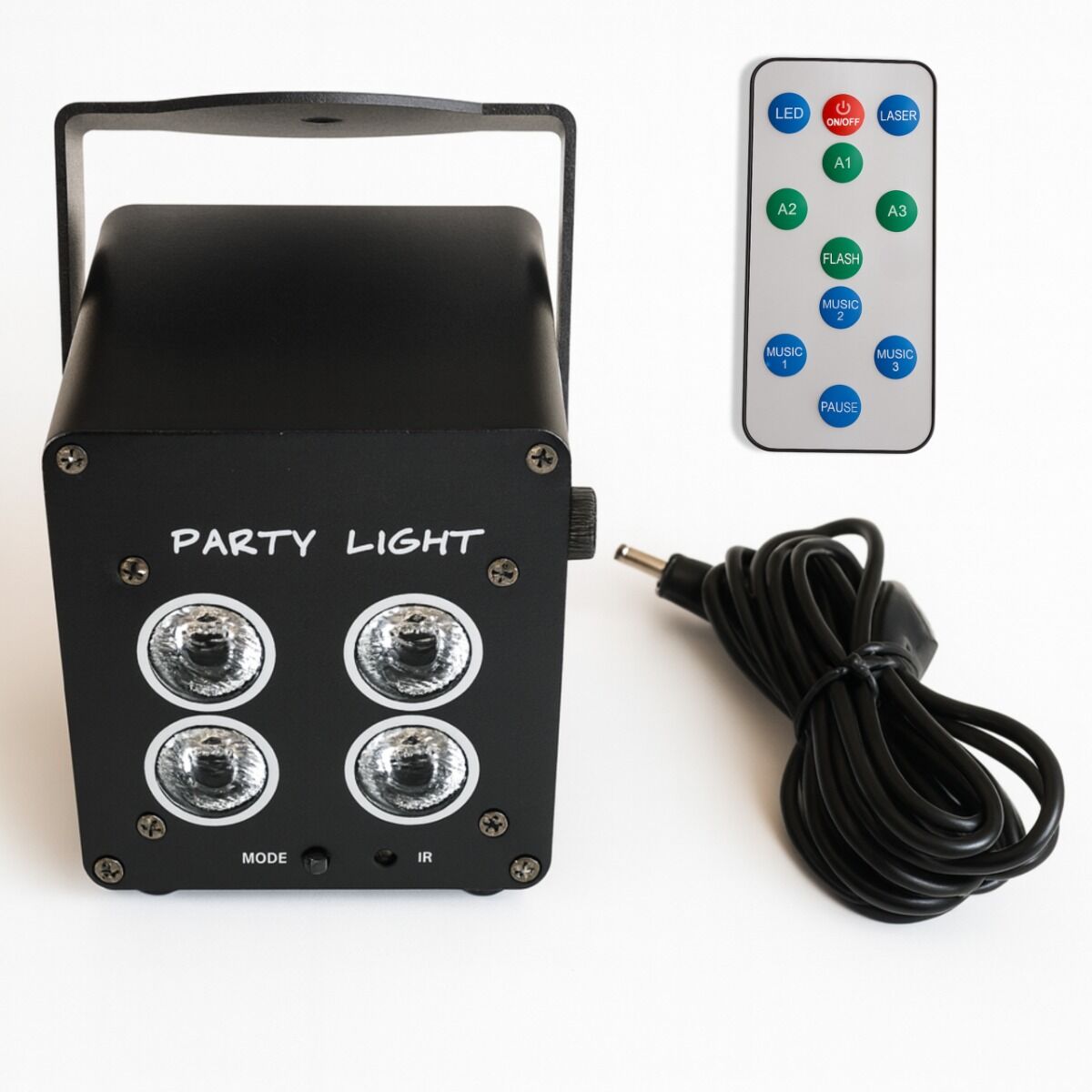 Light4Me 4x3W Batteri Spot