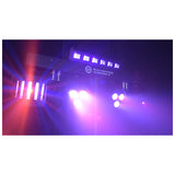 LIGHT4ME T-BAR LASER STROBE LED PAR DERBY UV IR multi-effets
