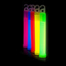 25 pcs. mix bâtons lumineux 6'' avec corde
