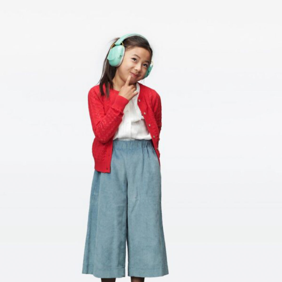 Alpine Muffy Mk2 Casque antibruit pour enfants (Vert menthe)