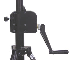 EUROLITE STW-370S pied en acier entraîné par treuil 370cm