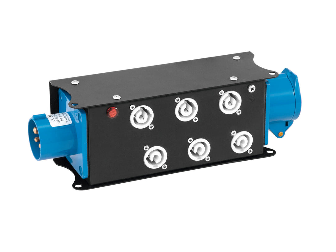 EUROLITE SAB-62X Boîtier de répartition d’alimentation