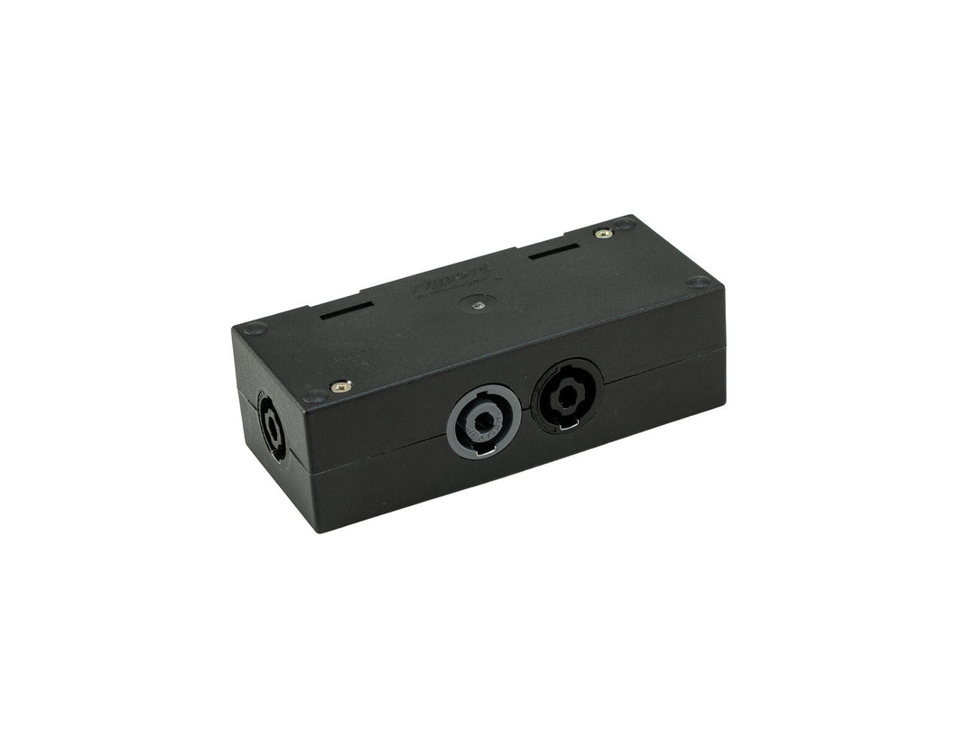 RIGPORT SPEAKPORT1x SPEAKON entrée-sortie 2x SPEAKON répartiteur bi-amplification