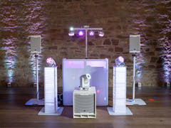 OMNITRONIC BPS-3 Stand pour enceinte blanc