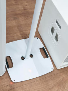 OMNITRONIC BPS-2 Stand d'enceinte blanc