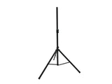 EUROLITE Ensemble boule à facettes 50 cm noire avec stand et cover de trépied noir
