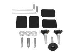 OMNITRONIC EUMO-2 Support de moniteur, hauteur réglable