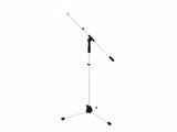 OMNITRONIC Set Microphone Tripod MS-1W with Boom white + Bag
