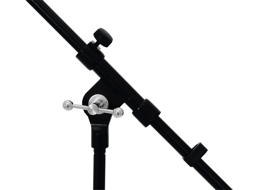 OMNITRONIC trépied de microphone avec perche, PRO bk