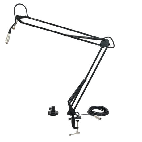 Bras de micro pour Montage sur Table (Noir)