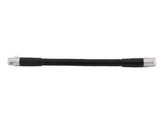OMNITRONIC col de cygne noir XLR/XLR, 47cm