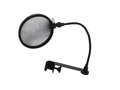 OMNITRONIC Filtre anti-pop pour microphone, noir