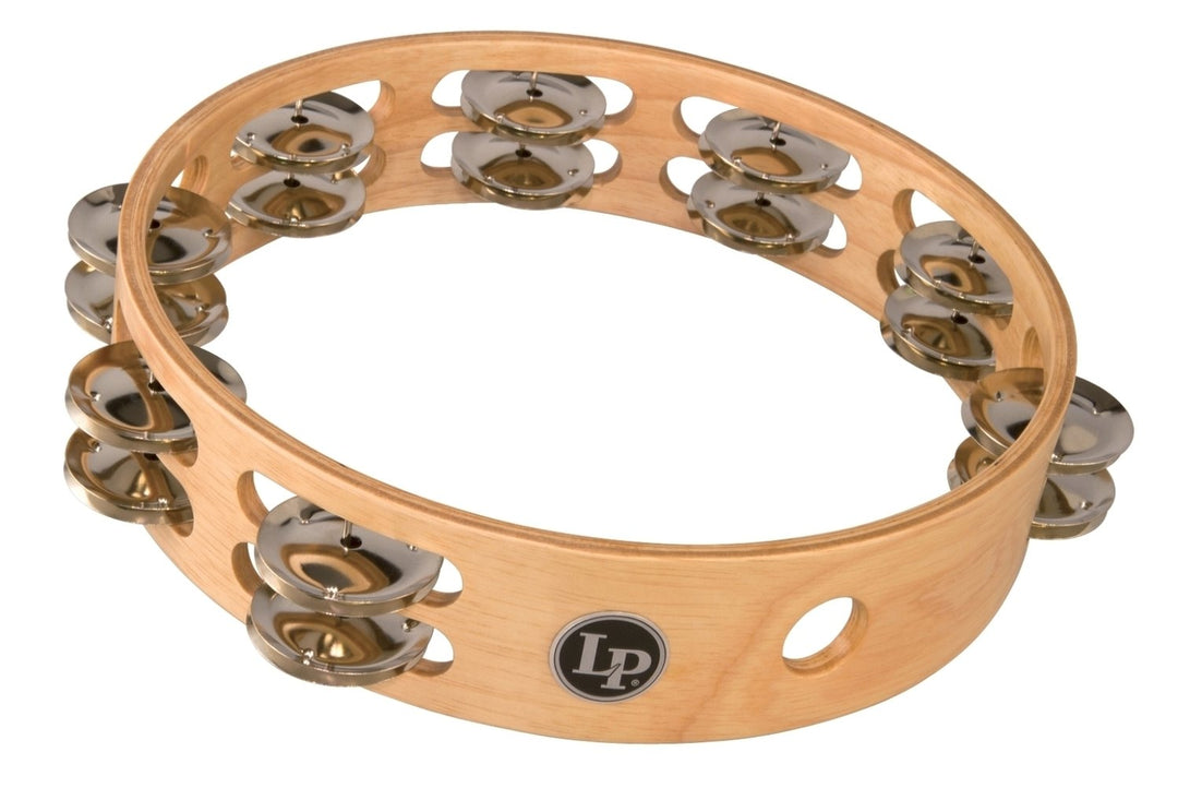 Latin Percussion Tambourin Professional - LP Tambourin à deux rangées 10 (LP380B)