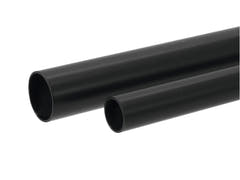 ALUTRUSS Tube en aluminium 6082 35x2mm 1.5m noir