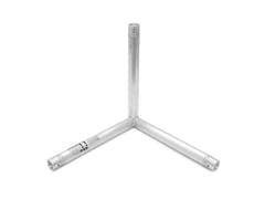 ALUTRUSS SINGLELOCK SPAL-31 3 voies, angle 90°