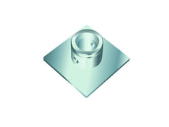 ALUTRUSS SINGLELOCK Plaque de base SBP (carrée)