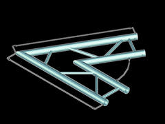 ALUTRUSS BILOCK BQ2-PAC20H Angle à 2 voies 60°