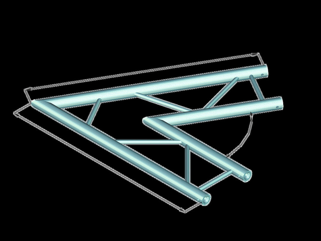 ALUTRUSS BILOCK BQ2-PAC20H Angle à 2 voies 60°