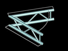 ALUTRUSS BILOCK BQ2-PAC20V Angle 2 voies 60°