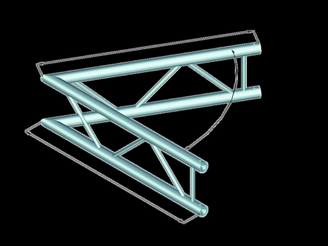 ALUTRUSS BILOCK BQ2-PAC20V Angle 2 voies 60°