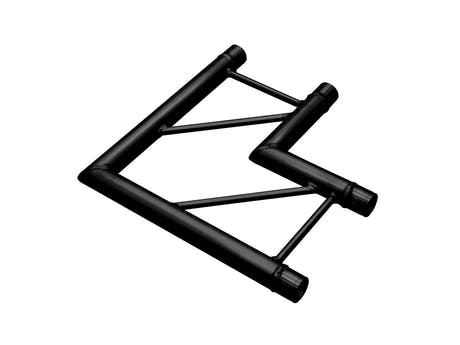 ALUTRUSS BILOCK BQ2-SPAC21H Angle 2 voies 90° bk