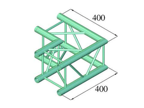 Alutruss DECOLOCK DQ4-PAC21 Angle 2 voies (90°)