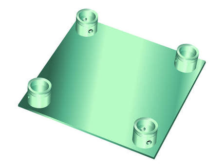 Alutruss DECOLOCK DQ4-BP Plaque de base