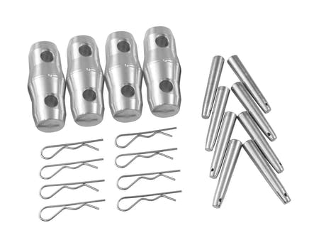 ALUTRUSS QUADLOCK QL-ET Ensemble cône/pivot/goupille