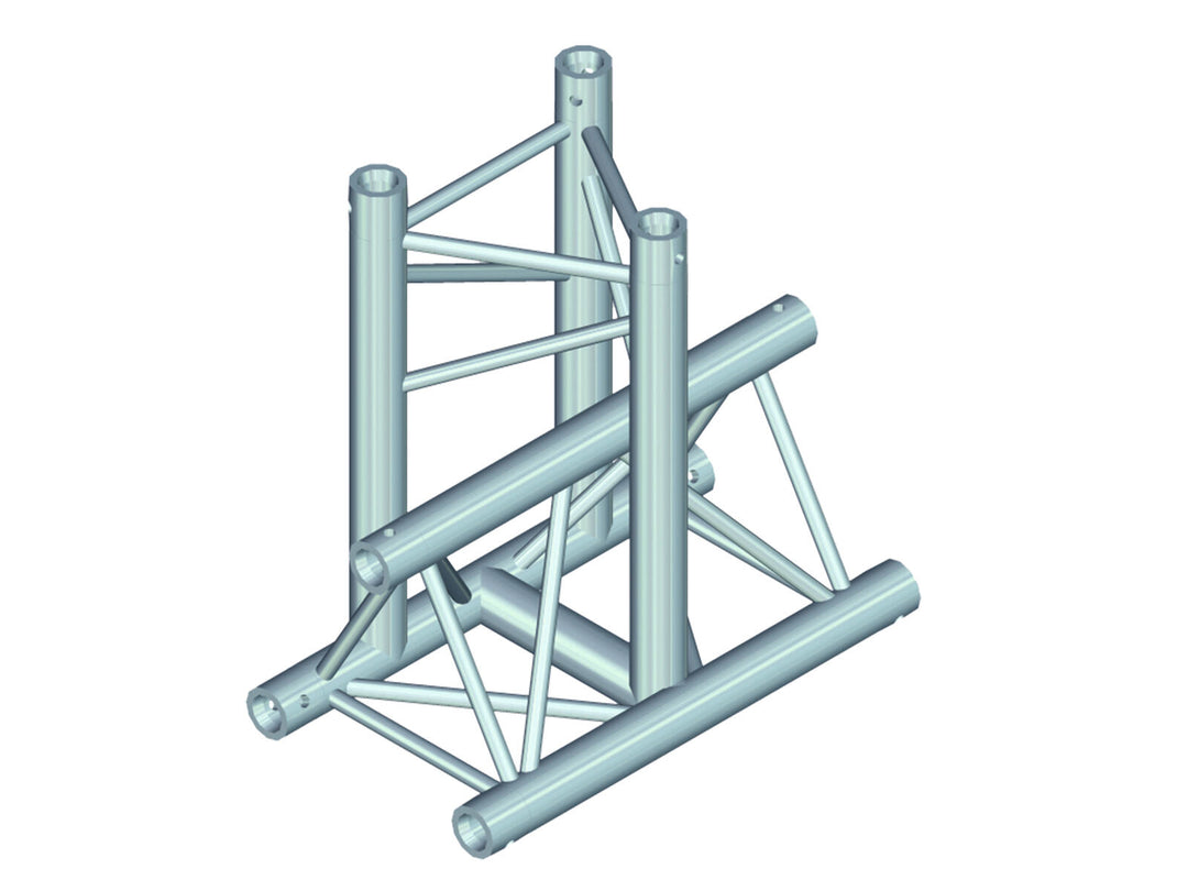 Pièce en T ALUTRUSS TRILOCK E-GL33 T-35 à 3 voies