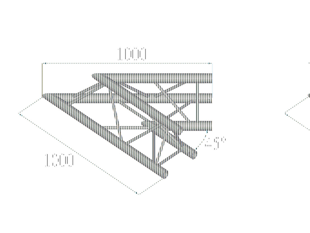 ALUTRUSS TRILOCK 6082AC-19 Angle 2 voies 45°