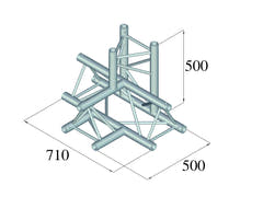 ALUTRUSS TRILOCK 6082AT-42 Pièce à 4 voies \/