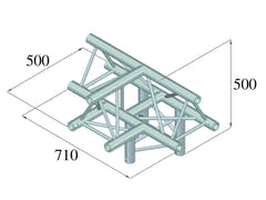 ALUTRUSS TRILOCK 6082AT-43 Pièce à 4 voies /\