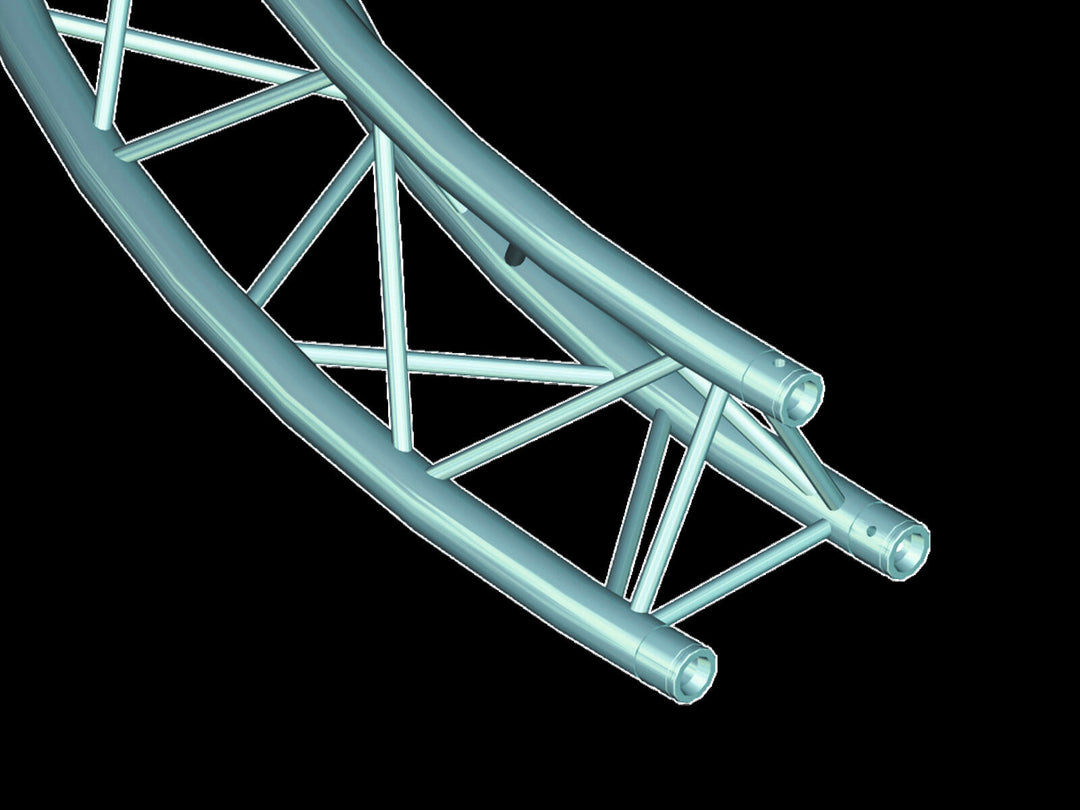 ALUTRUSS TRILOCK 6082 Pièce circulaire 2m avec 90° /\