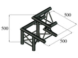 ALUTRUSS TRILOCK S-PAL-32 Angle à 3 voies /\ gauche