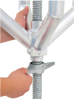 ALUTRUSS QUADLOCK Pied de nivellement Pedestral QNF-300