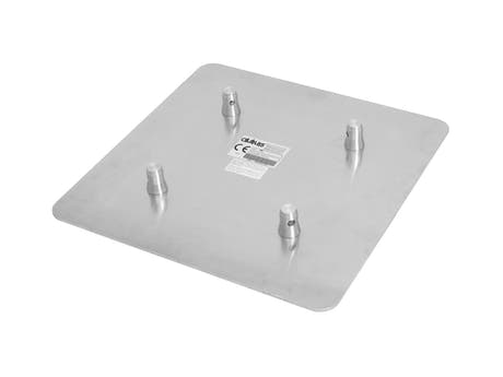 ALUTRUSS QUADLOCK Plaque d’extrémité M-10 50cm x 50cm