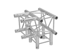 ALUTRUSS QUADLOCK 6082T-42(50) Pièce en T à 4 voies