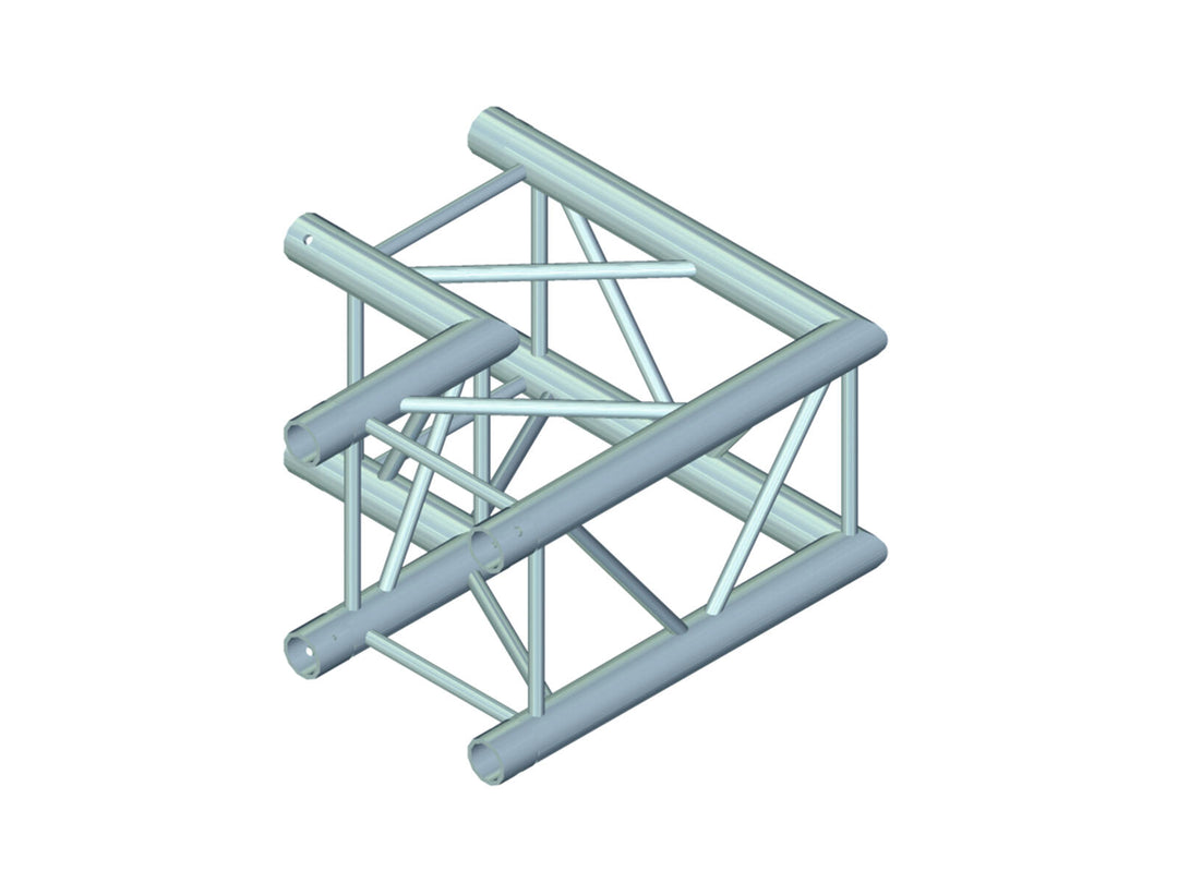 ALUTRUSS QUADLOCK QL-ET34 C-21 Coin à 2 voies 90°