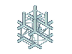 ALUTRUSS QUADLOCK QL-ET34 T-51 pièce en T à 5 voies