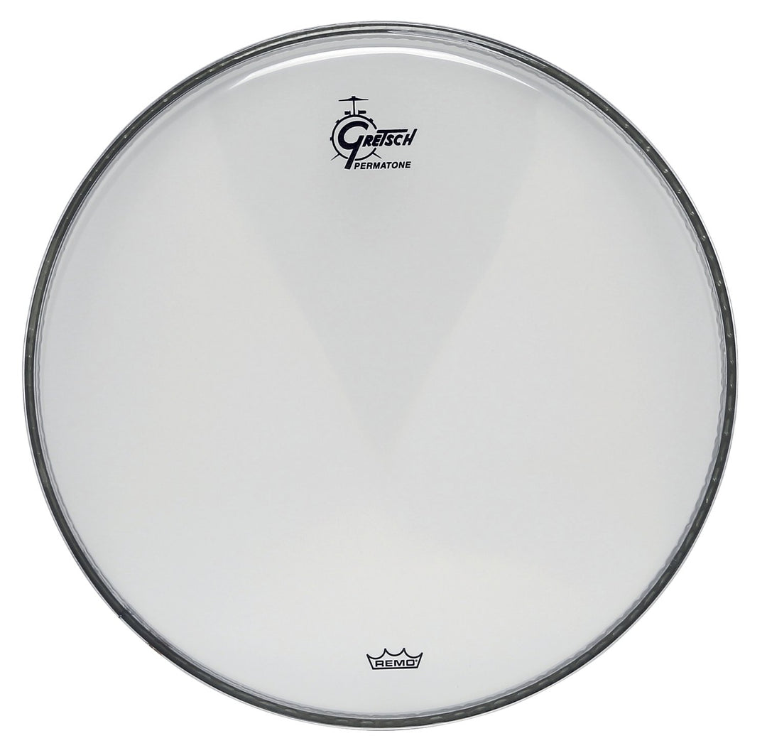 Gretsch peau de résonance de caisse claire transparente - 13"