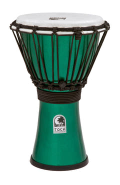 Toca Djembés Freestyle Colorsound - Metallic Green (TFCDJ-7MG)