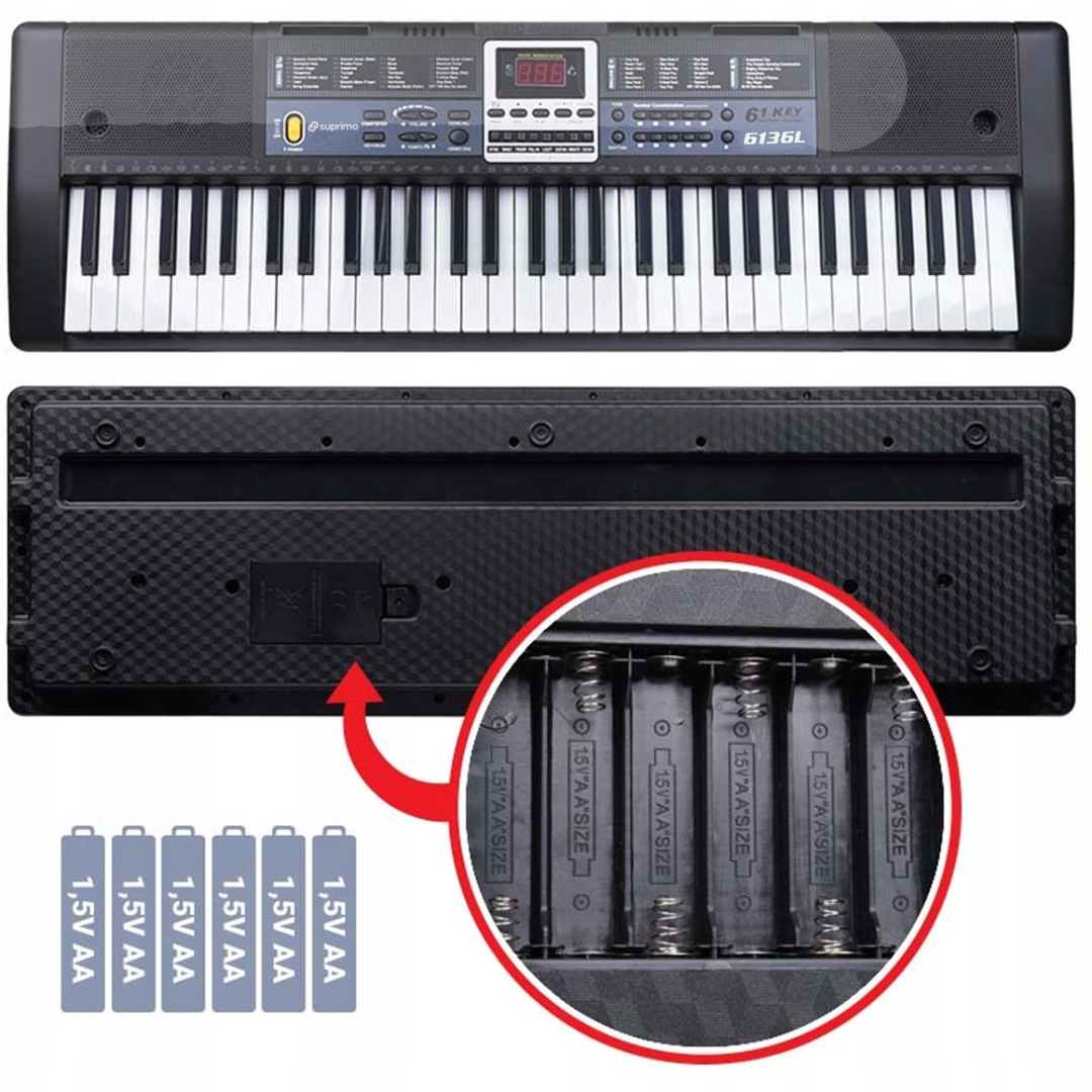 SUPRIMO 6136L keyboard avec microphone