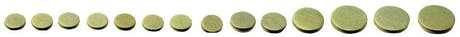 GEWA set complet de coussinets pour clarinette en Sib, système allemand, peau de poisson