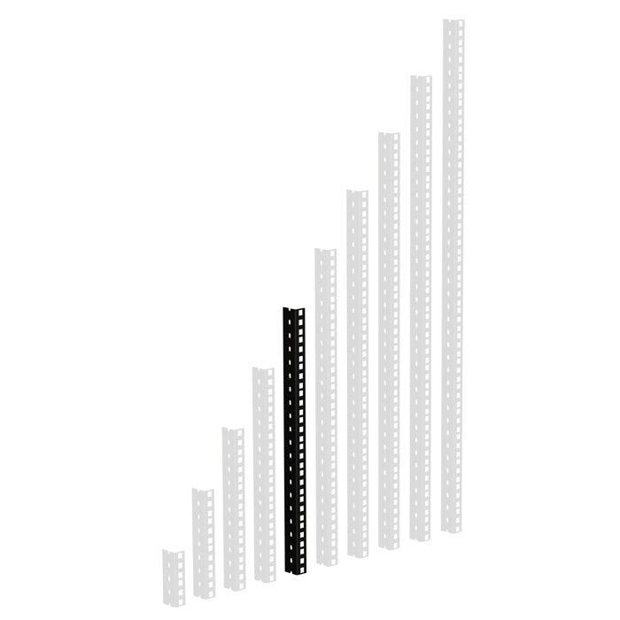 Adam Hall 61535 B Rail Rack Robuste (Noir)