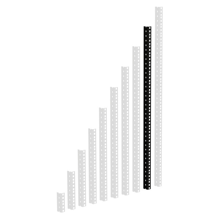 Adam Hall 61535 B Rail Rack Robuste (Noir)