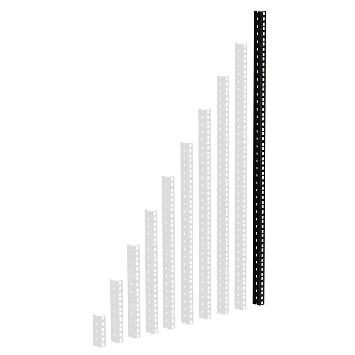 Adam Hall 61535 B Rail Rack Robuste (Noir)
