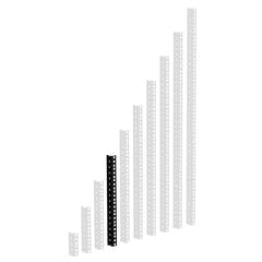 Adam Hall 61535 B Rail Rack Robuste (Noir)