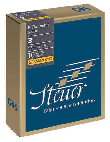 Steuer Anches pour clarinette en Sib Blue Line S900 - 3 1/2